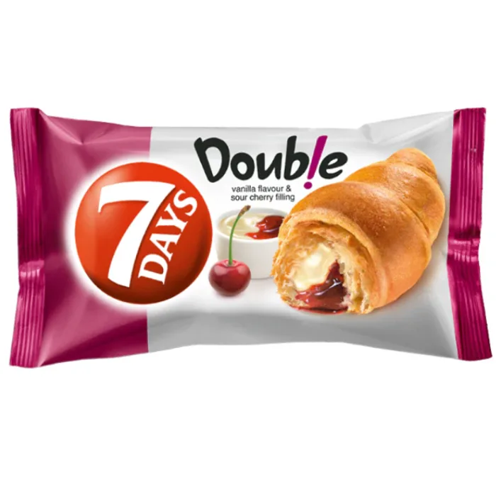 7days Double Vanilla & Sour Cherry 80g