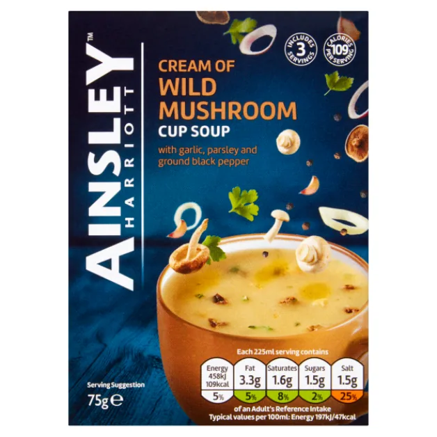 Ainsley Cream Of Wild Mushroom Soup 75g