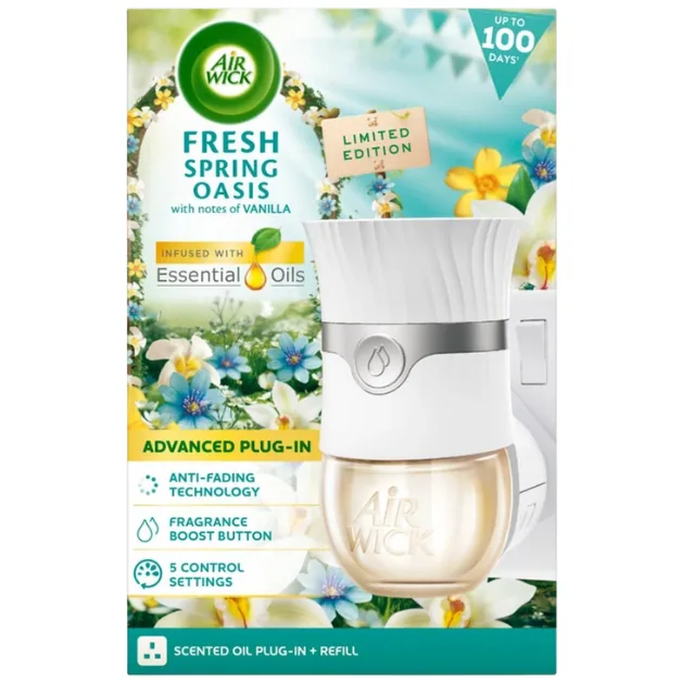 Airwick Advanced Plug In Kits Spring Oasis 19ml