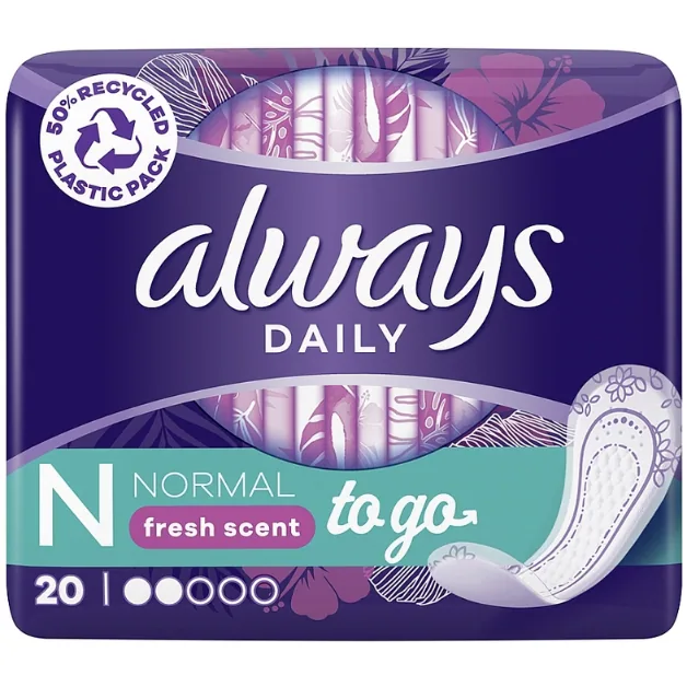 Always Dailies Liners Fresh 20pcs