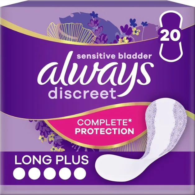 Always Discreet Liners Plus 20pcs