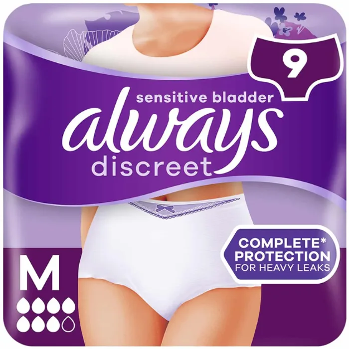 Always Discreet Pants Medium Plus 9pcs