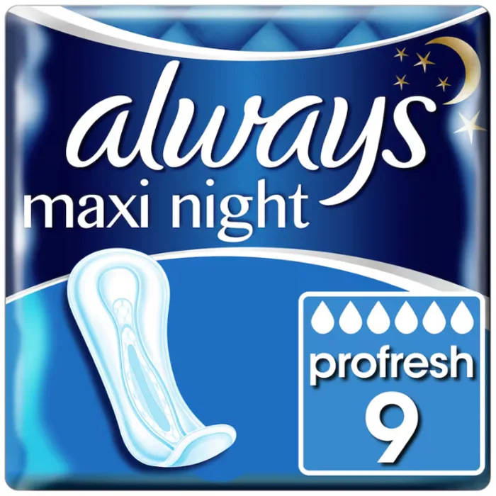 Always Maxi Night Size 3 9pcs