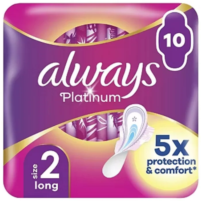 Always Platinum Pads Size 2 Single Pack 10pcs