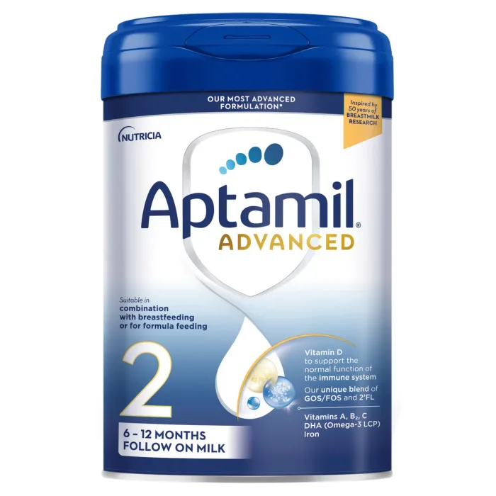 Aptamil Advanced 2 Follow On Baby Milk Powder Formula 6-12 Months 800g