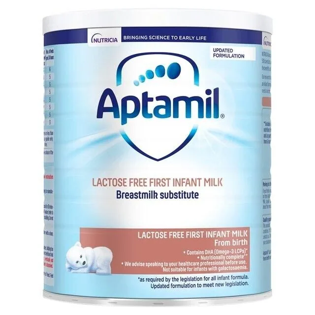 Aptamil Lactose Free First Infant Formula Milk 400g