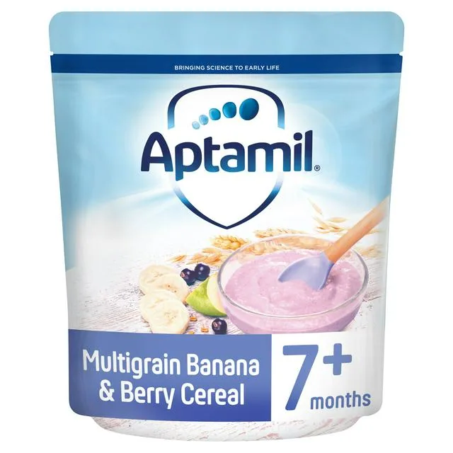 Aptamil Multigrain Banana & Berry Cereal 7+ Month 200g