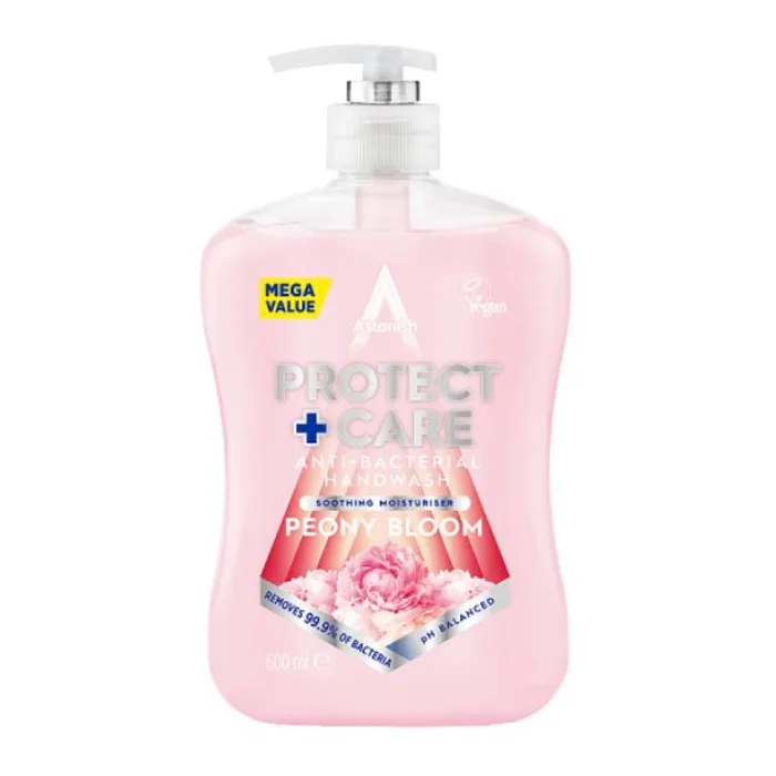 Astonish Antibac Hand Wash Peony Bloom 600ml