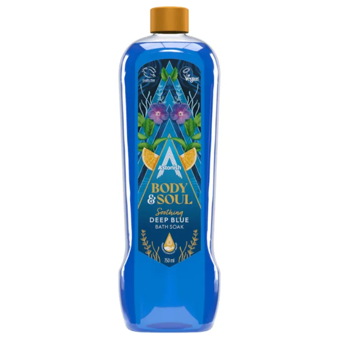 Astonish Bath Soak Deep Blue 750ml