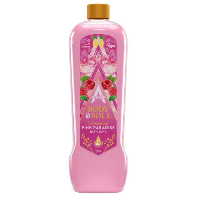 Astonish Bath Soak Pink Paradise 750ml
