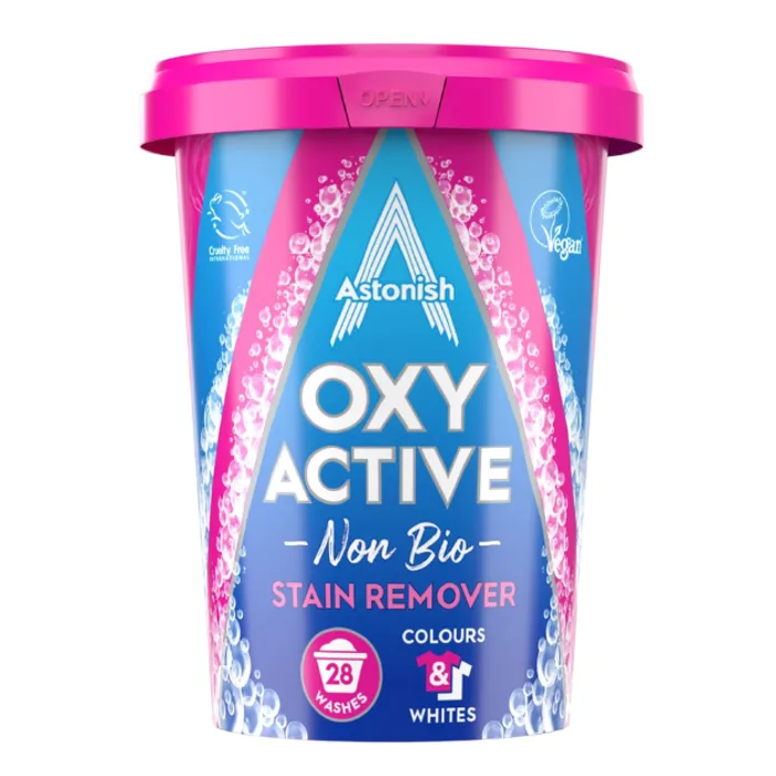 Astonish Oxy Fabric Stain Remover Non Bio 625gm