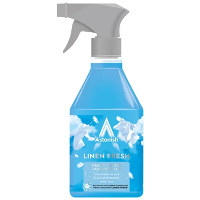 Astonish Rtu Disinfectant Linen Fresh 550ml