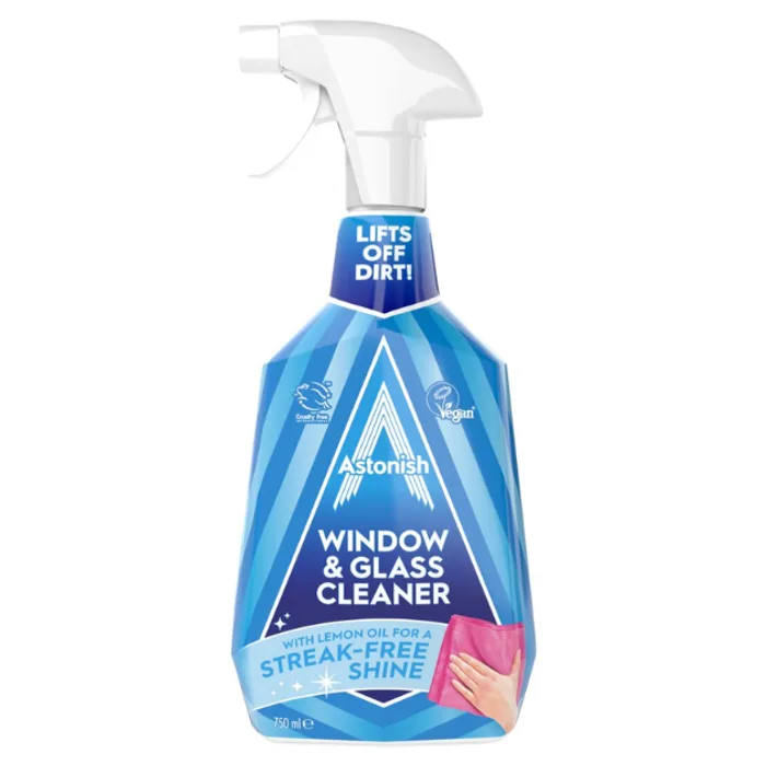Astonish Trigger Spray Window & Glass 750ml