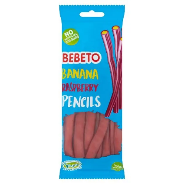 Bebeto Banana Raspberry Pencils PMP 1.00 160g