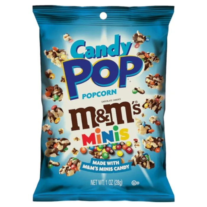 Candy Pop M&M Popcorn Bag 149g