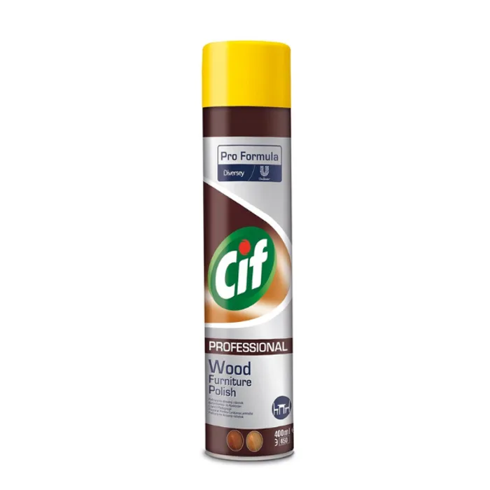 Cif Professional Wood Furniture Aerosol Polish 0.4l