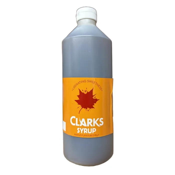 Clarks Maple Flavoured Syrup 1l