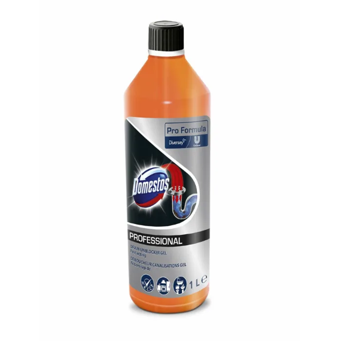 Domestos Professional Drain Unblocker Gel 1l