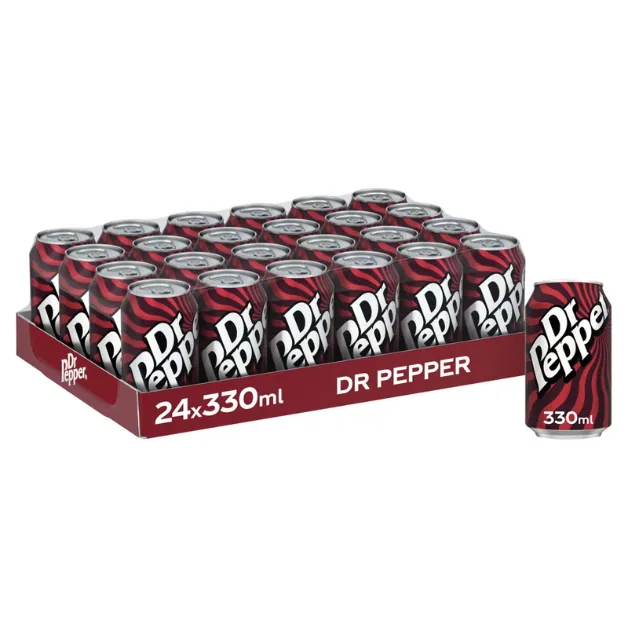 Dr Pepper Cans 330ml