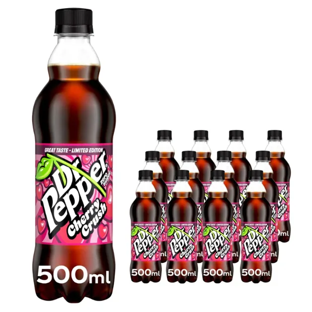 Dr Pepper Zero Cherry Crush Pet 500ml