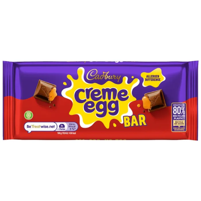 Easter Cadbury Creme Egg Bar 123G