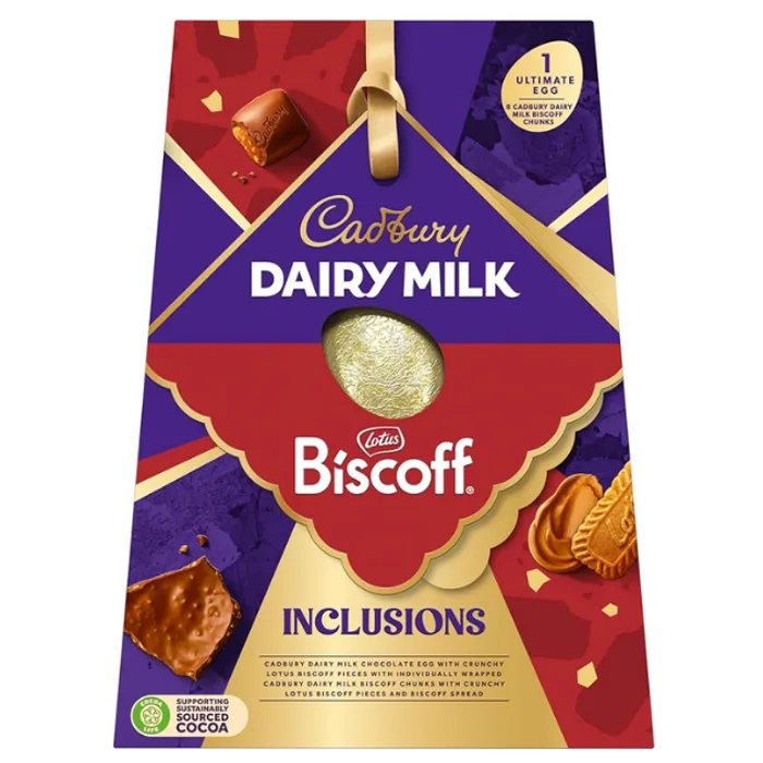 Easter Cadbury Dairy Milk Biscoff Ultimate Egg 296G