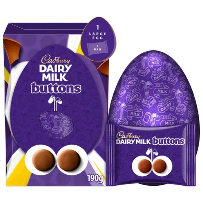 Easter Cadbury Dairy Milk Buttons Egg 190G