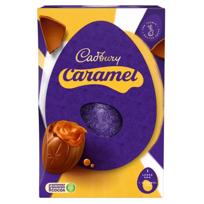 Easter Cadbury Dairy Milk Carmel Egg 190G