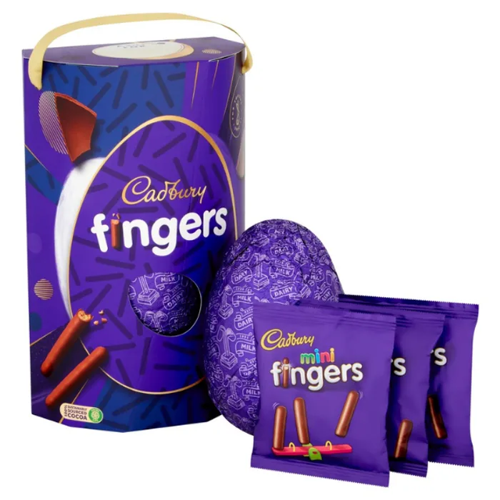 Easter Cadbury Dairy Milk Fingers Egg 213G