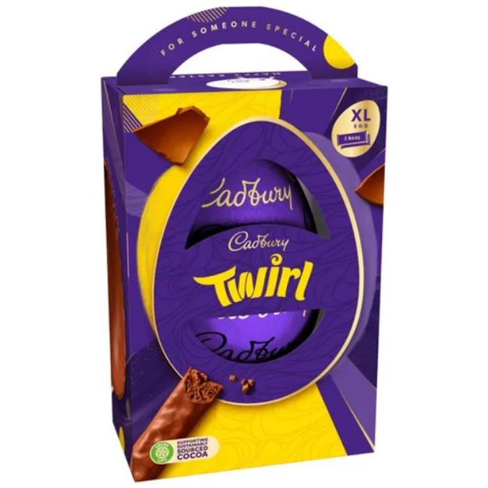 Easter Cadbury Twirl Egg 218G