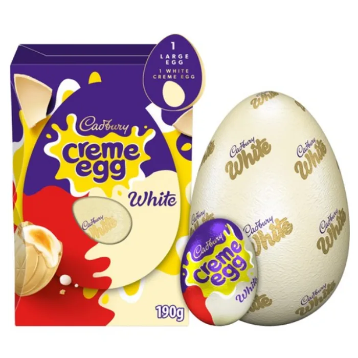 Easter Cadbury White Cream Egg Egg 190G