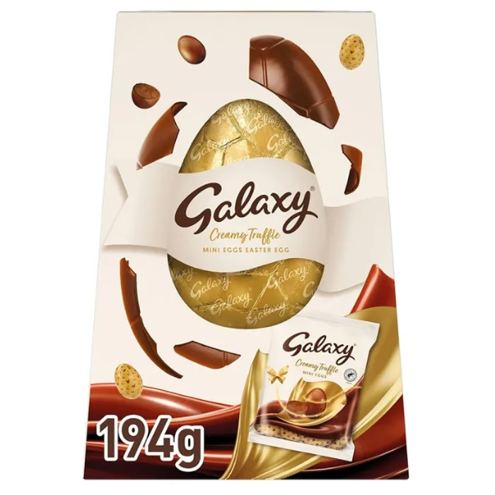 Easter Galaxy Creamy Truffle Minis Egg 194g