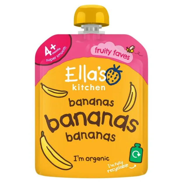 Ellas Kitchen First Taste Bananas 70g