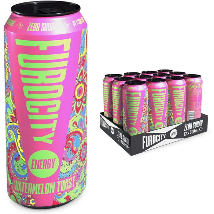 Furocity Watermelon Twist Energy Drink 500ml