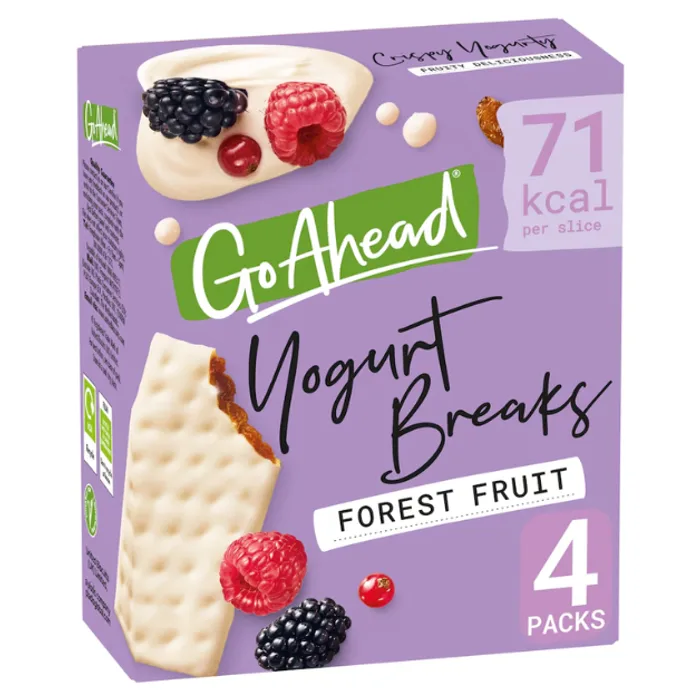 Go Ahead Yoghurt Breaks Forest Fruit Snack Bars 4pk 35.5g
