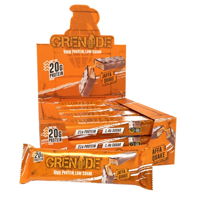 Grenade Jaffa Quake Protein Bar 60g