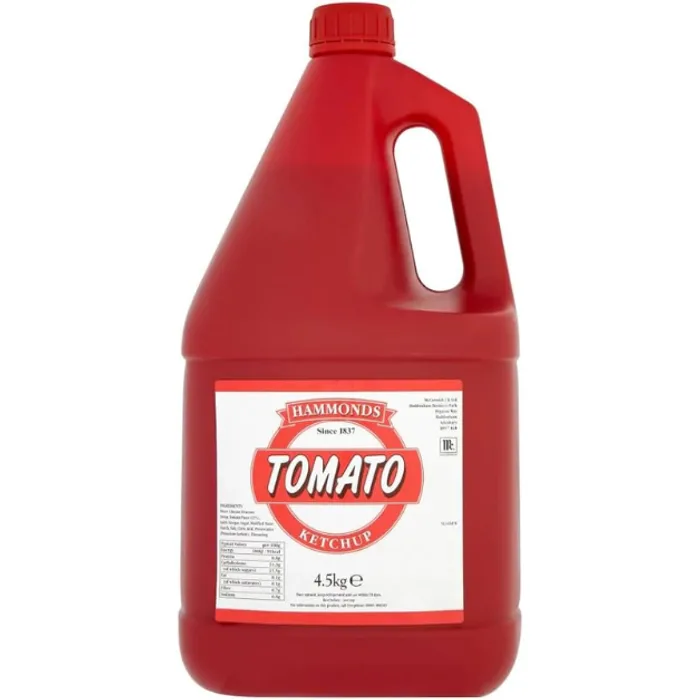Hammonds Tomato Ketchup 4.5kg