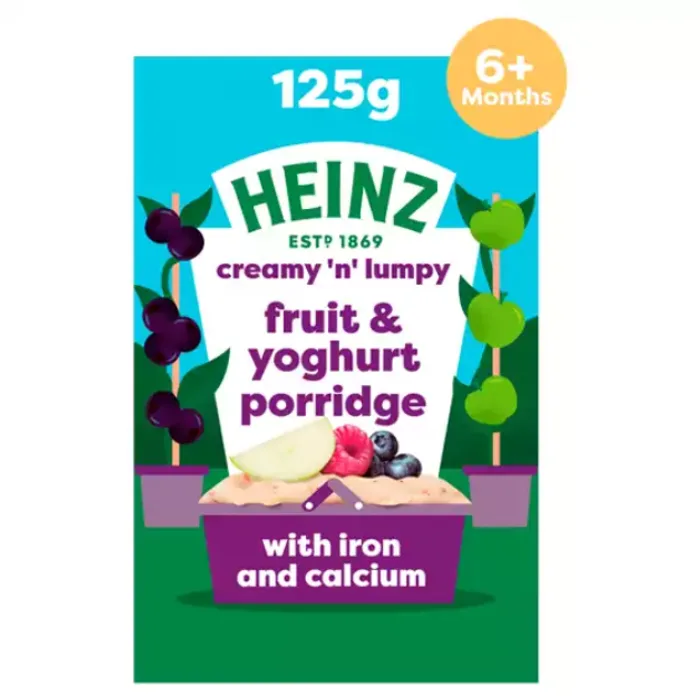 Heinz Fruit Yogurt Porridge 125g