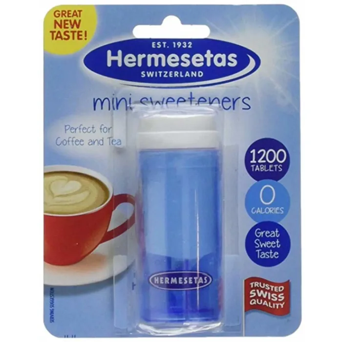 Hermesetas Mini Sweeteners 1200 tablets 14.2g