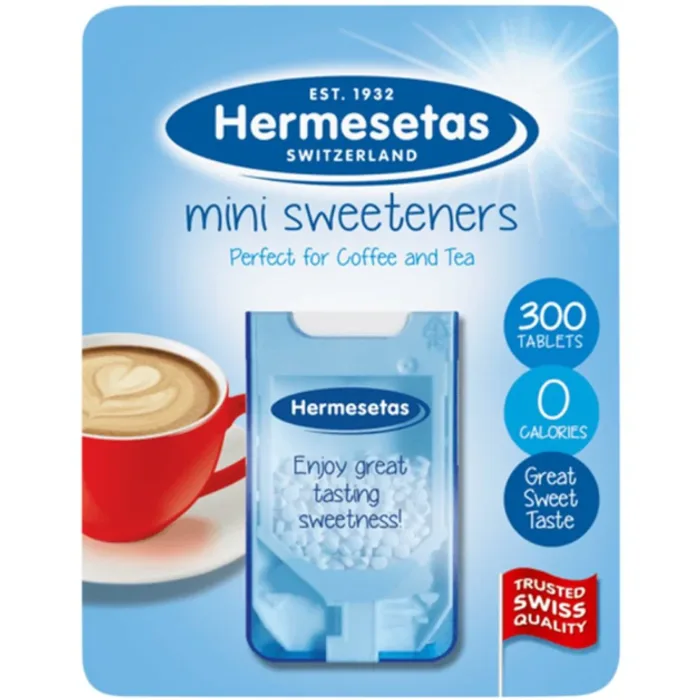 Hermesetas Mini Sweeteners 300 tablets 3.6g
