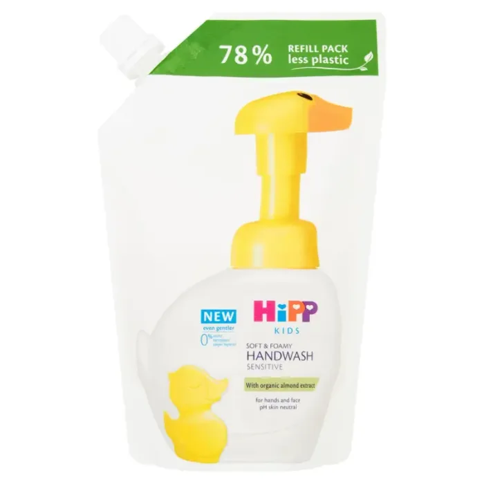 Hipp Kids Soft & Foamy Handwash Duck Refill 250ml