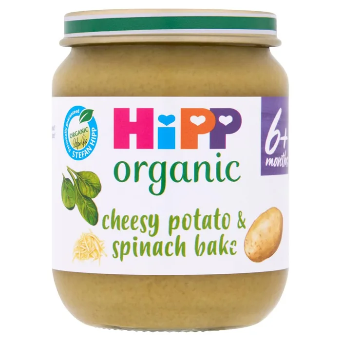 HiPP Organic Courgette and Potatoes Baby Food Jar 4+ Months 125g