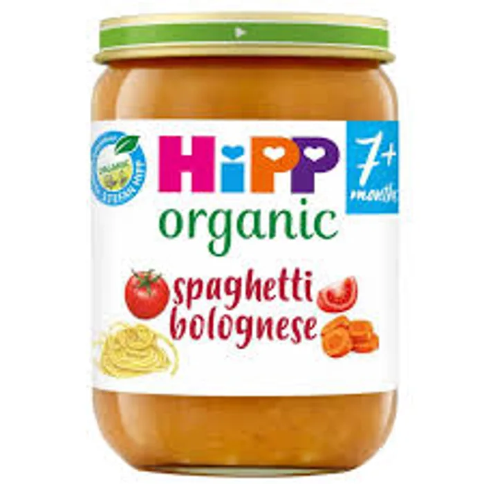 Hipp Organic Spaghetti Bolognese Baby Food Jar 7+ Months 190g