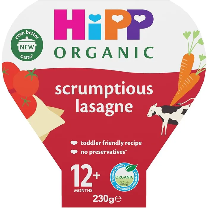Hipp Organic Spaghetti Bolognese Toddler Tray Meal 1-3 Years 230g