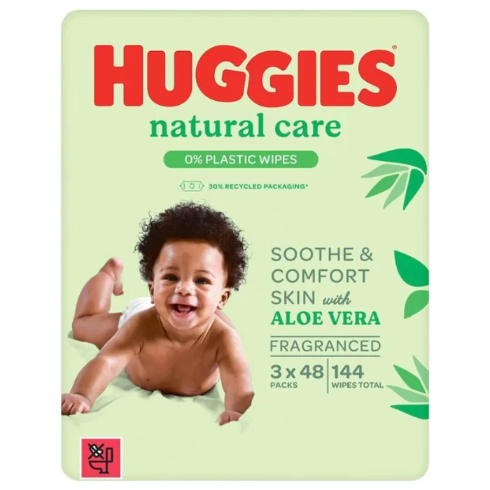 Huggies Natural Care Baby Wipes, 56x4