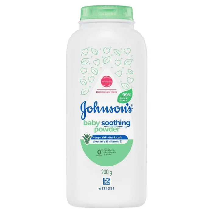 Johnsons Baby Powder 200gm Aloe Vera