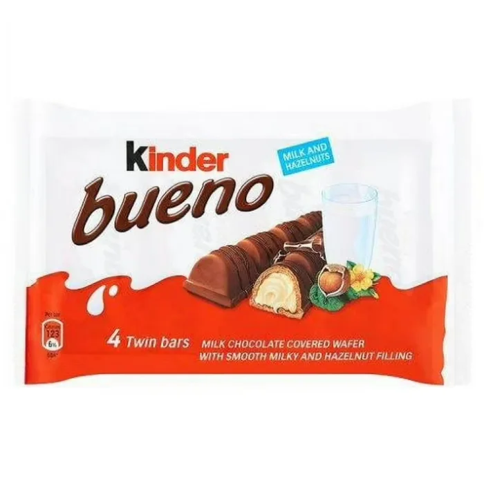 Kinder Bueno 4 Twin Bars 172g