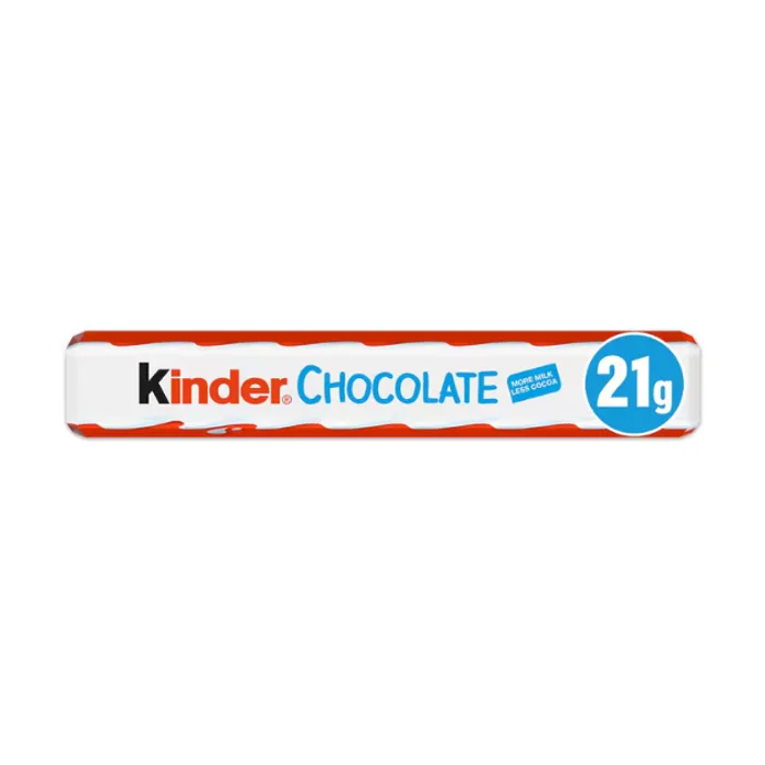 Kinder Chocolate Bar 21g