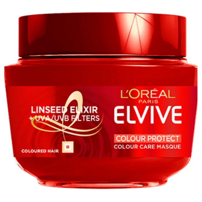 L'Oreal Elvive Colour Protect Mask Pot 300ml