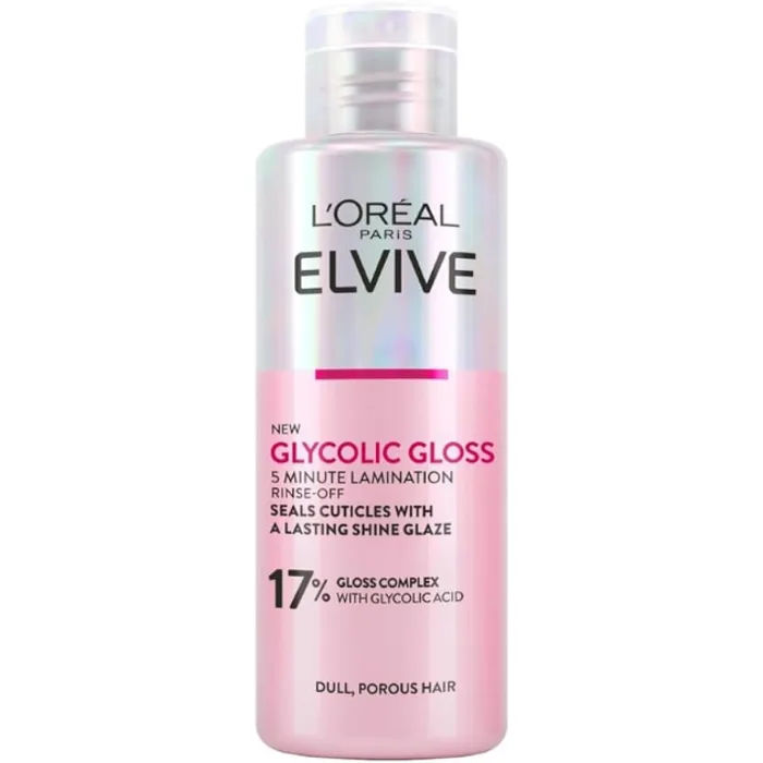L'Oreal Elvive Glycolic Gloss Ultimate 5 Minute Lamination (Rinse Out) 200ml